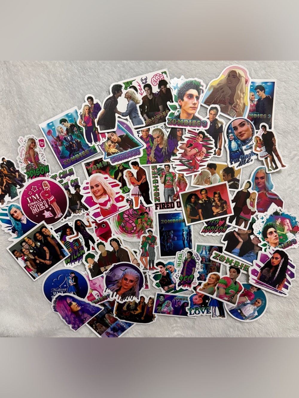 Disney ZOMBIES 3 Set of 26 Random Stickers